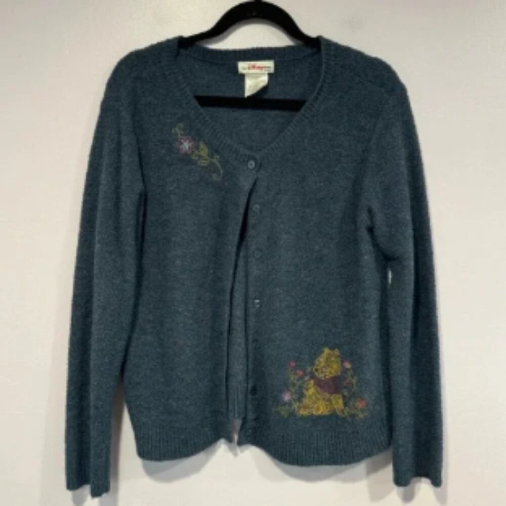Vintage embroidered Winnie the Pooh cardigan